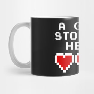 GAMING - A GAMER STOLE MY HEART Mug